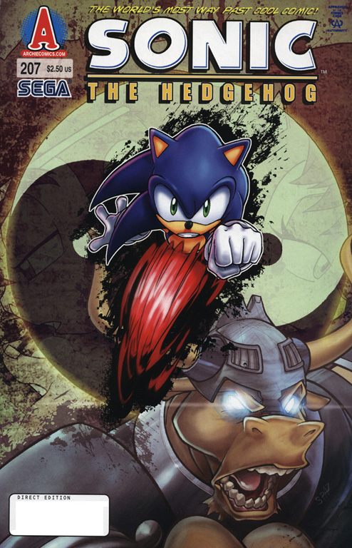 Sonic - Archie Adventure Series February 2010 Comic cover page
